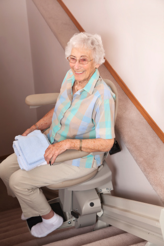 Use Dycem non-slip for stair lifts