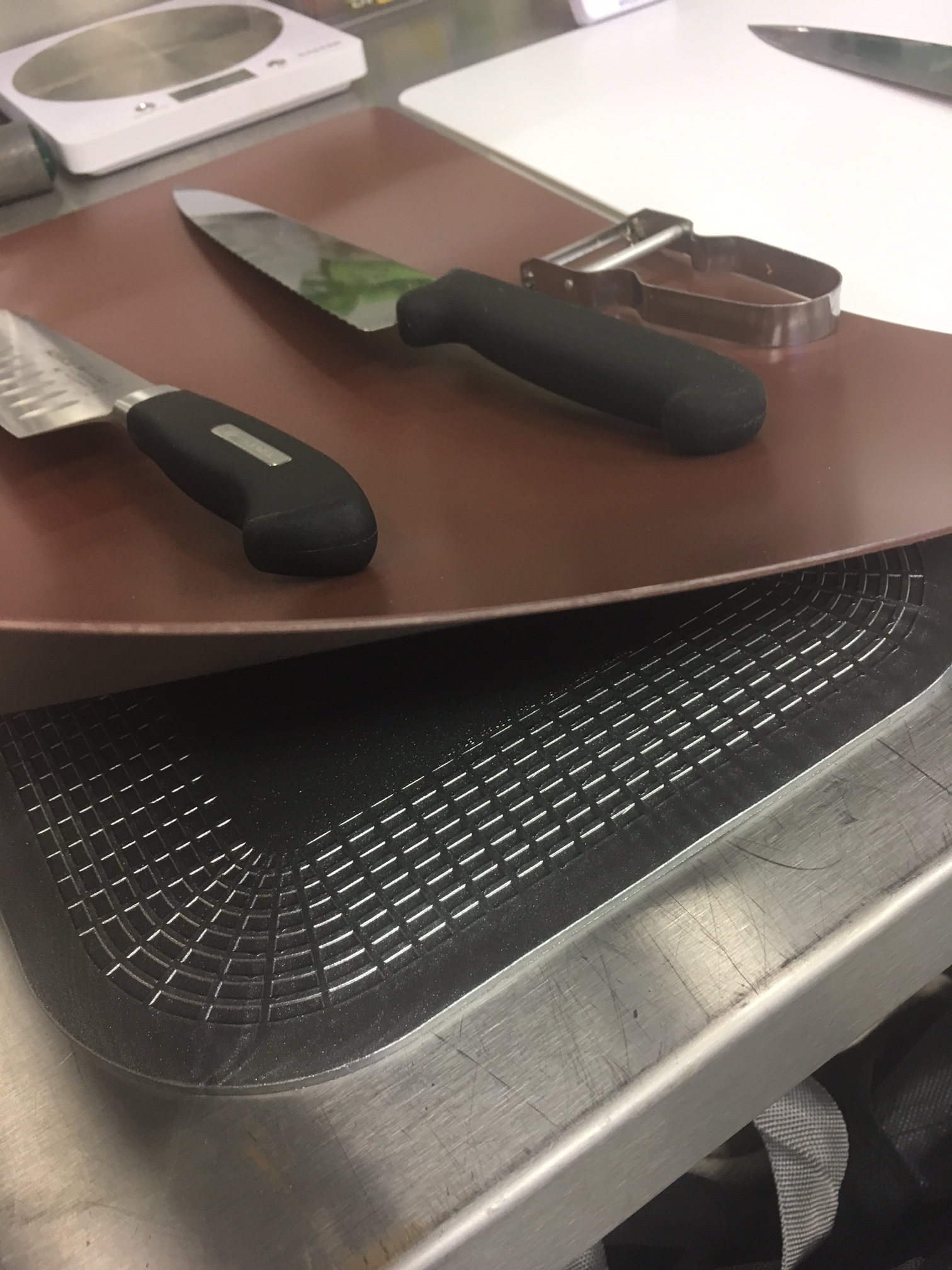 Chef uses Dycem Non-Slip Mat under chopping board - Dycem Non Slip - Blog
