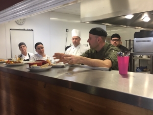 Chef uses Dycem Non-Slip Mat under chopping board - Dycem Non Slip